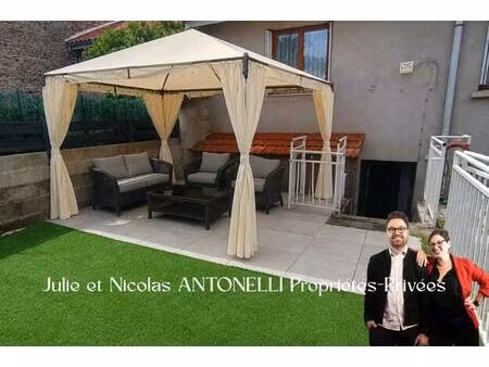 maison de village 127m²  4 chambres  terrasse jardin et cave