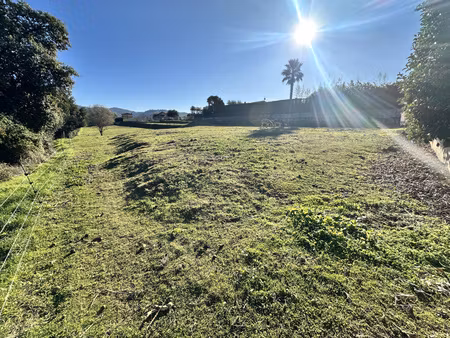 sous compromis carros les plans residentiel: joli terrain a batir de 800m² environ  vue de