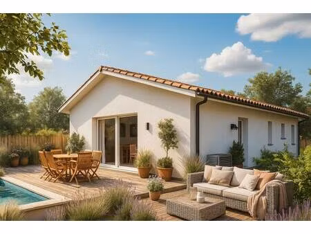 vente maison à construire 70 m² beautiran (33640)