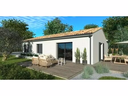 vente maison à construire 90 m² margaux-cantenac (33460)