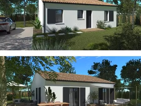 vente maison à construire 80 m² le temple (33680)