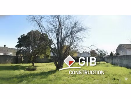 vente terrain à construire 487 m² margaux-cantenac (33460)