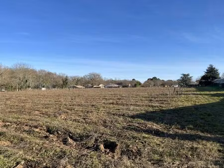 vente terrain à construire 491 m² castres-gironde (33640)
