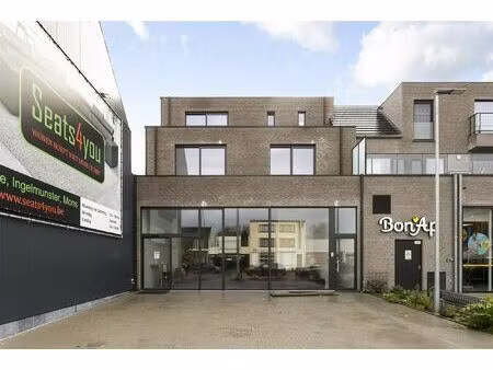 appartement met 1 slpk en 2 ruime terrassen vlakbij het centrum van deinze en de mooie lei