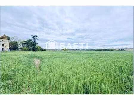 vente terrain 1800 m² montberon (31140)