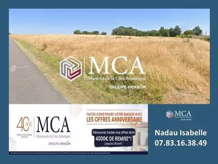 terrain à bâtir à saint-georges-des-agoûts (17150)