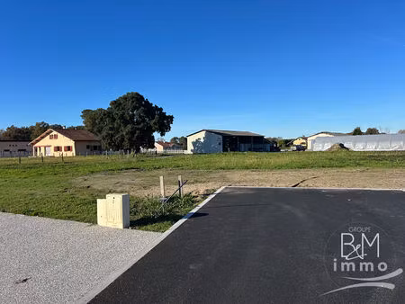 a vendre terrain a batir a tosse au calme