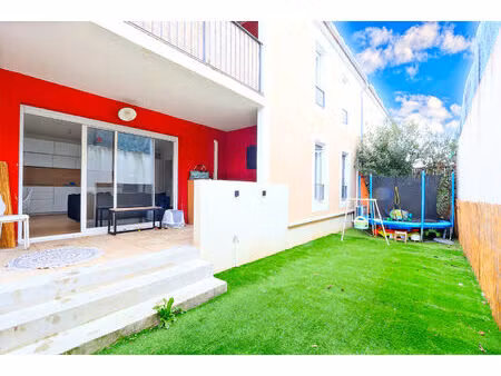 mauguio appartement t3 60 m2 jardin + terrasse + garage
