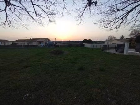terrain constructible à vendre