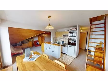 appartement t2 + mezzanine en duplex - vue panoramique