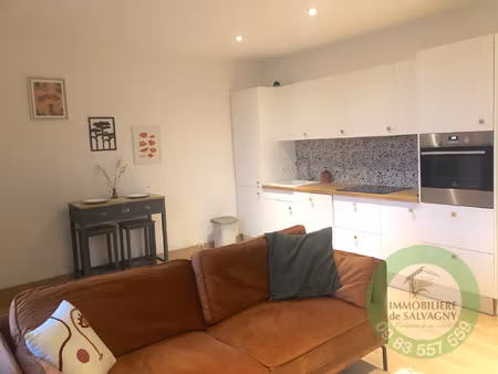 a louer appartement t2 meublé de 40 m2 avec jardin et cave