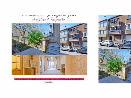 maison à vendre à rue dourlet 6 charleroi (vbd92064)