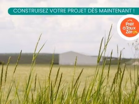 terrain constructible à vendre