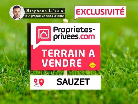 terrain constructible viabilisé à vendre