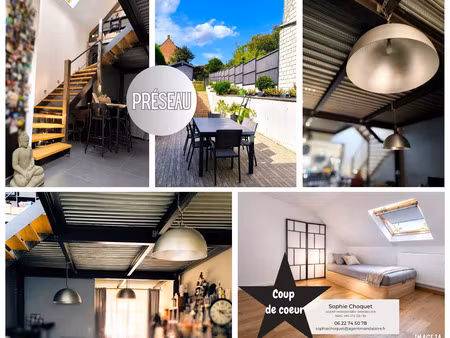 vente maison 4 pièces 143 m² préseau (59990)