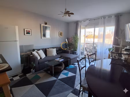 vente appartement 2 pièces 43 m² à canet-en-roussillon (66140)  134 000 €