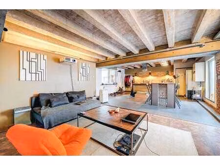 loft de 96 m² au caractère industriel - cave et parking sécu