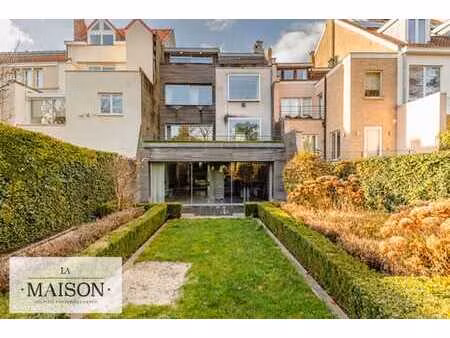 uccle – maison de maître avec jardin et terrasse
