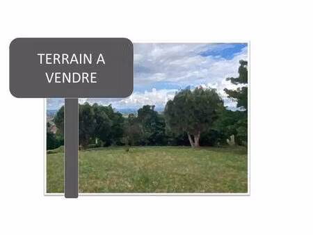 terrain constructible à vendre