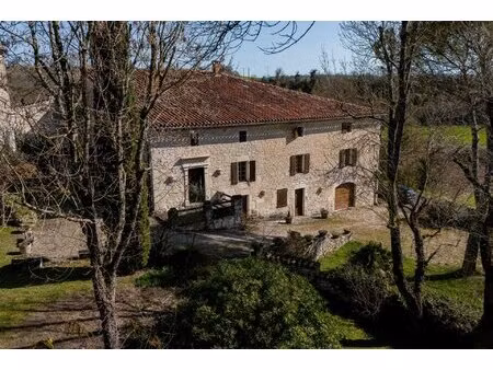 a 16 mn d'albi  propriété en pierre avec parc de 2 894 m