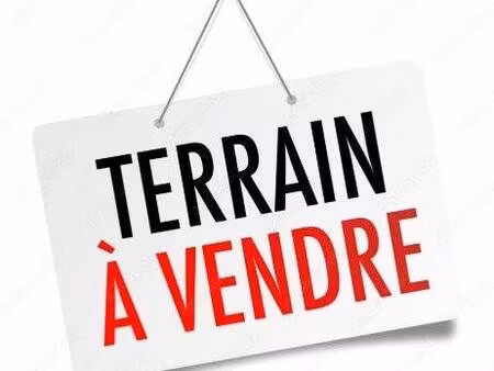 terrain constructible à vendre