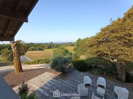 demeure exceptionnelle  au calme  à 5 minutes de mugron sur plus de 2 hectares de terrain.