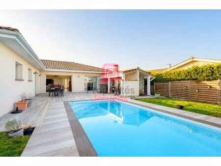 maison familiale 175 m² - piscine chauffée - garage double - saint-loubès