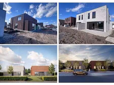 halfopen nieuwbouwwoningen rozendalestraat wingene