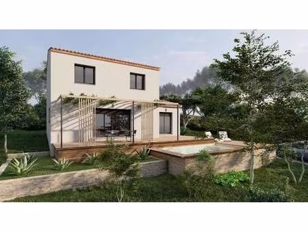 terrain avec maison neuve à vendre