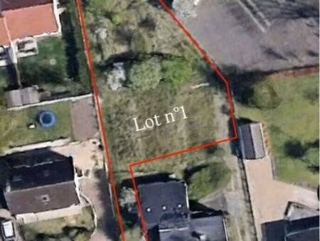terrain constructible à vendre