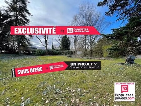 terrain constructible à vendre