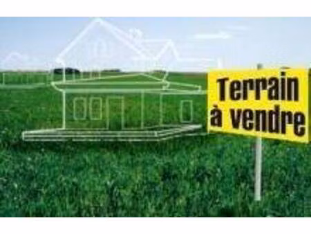 terrain constructible à vendre
