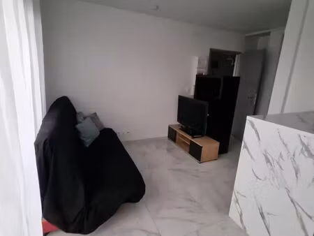 studio de 21m2 + très grande terrasse rdc