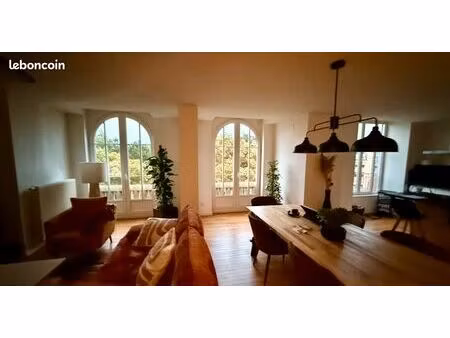 à louer – superbe appartement f3 de 85 m² avec vue panoramique