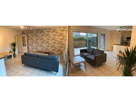 t2 avec terrasse de 25 plein sud proche centre ville