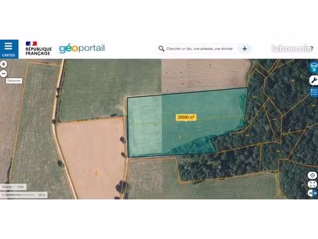 terrain agricole cantal