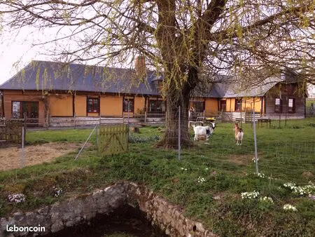 charmante longère rénovée  belle dépendance/atelier  panorama et terrain clos