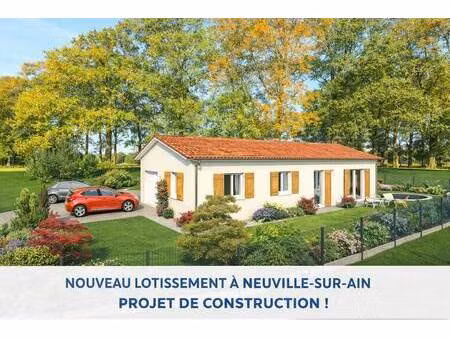 terrain avec maison neuve à vendre