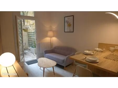 appartement meublé 2 pièces 30m2 victoire / saint-nicolas