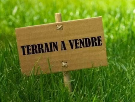 terrain constructible viabilisé à vendre