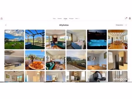 maison avec vue imprenable / spa / 1h15 de genève - champagne-en-valromey