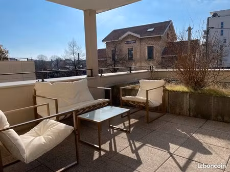 t3-66 m2 bbc + garage + terrasse de 26m2