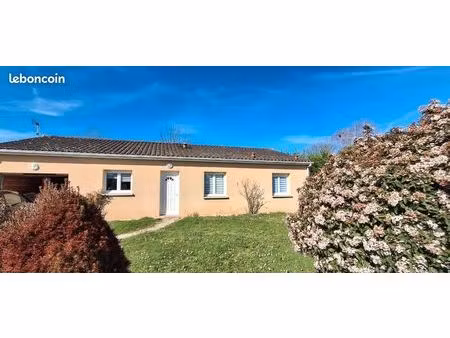 maison individuelle 3 chambres 88 m2 garage et jardin
