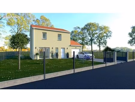 maison neuve 2025 – 3 chambres – 104 m² – classe a – terrain 986 m² – vendat / vichy