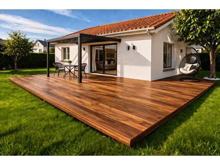 maison sur terrain de 461m²