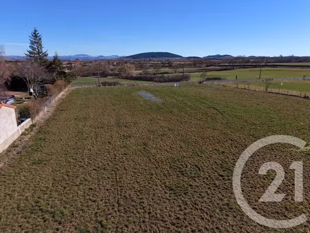 vente terrain à batir 1500 m² à bains (43370)  38 000 €