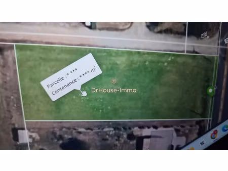 vente terrain 1547 m² à chabanais (16150)  20 990 €