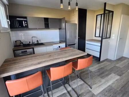 bel appartement meublé bordeaux bastide 950/mois - 1 chambre  balcon et parking