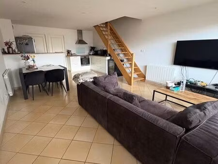 duplex avec jardin centre assieu
