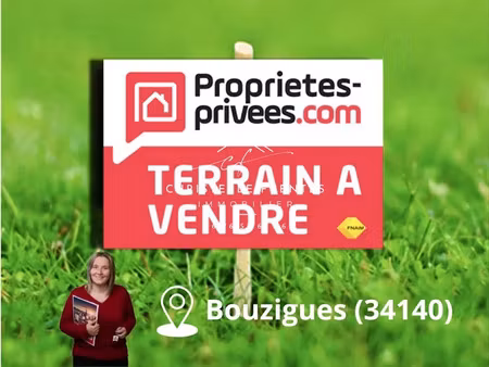 vente terrain 585 m² à bouzigues (34140)  250 000 €